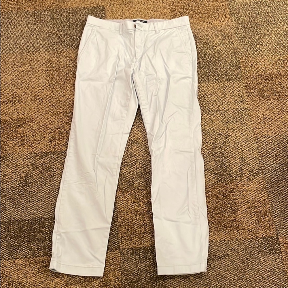 Tommy Hilfiger Light Blue Slim Fit Dress Pants